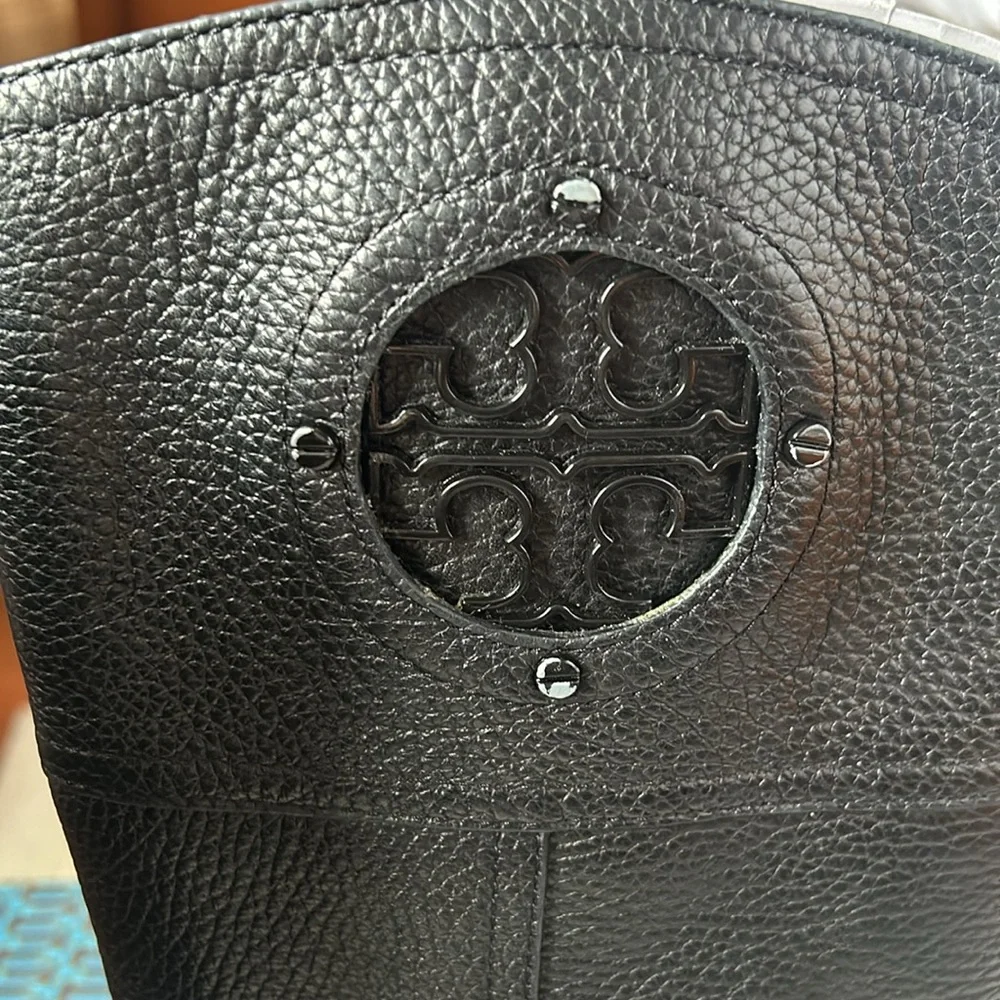 Tory Burch Kiernan 35MM Riding Boot Leather Size 8 - Picture 3 of 10